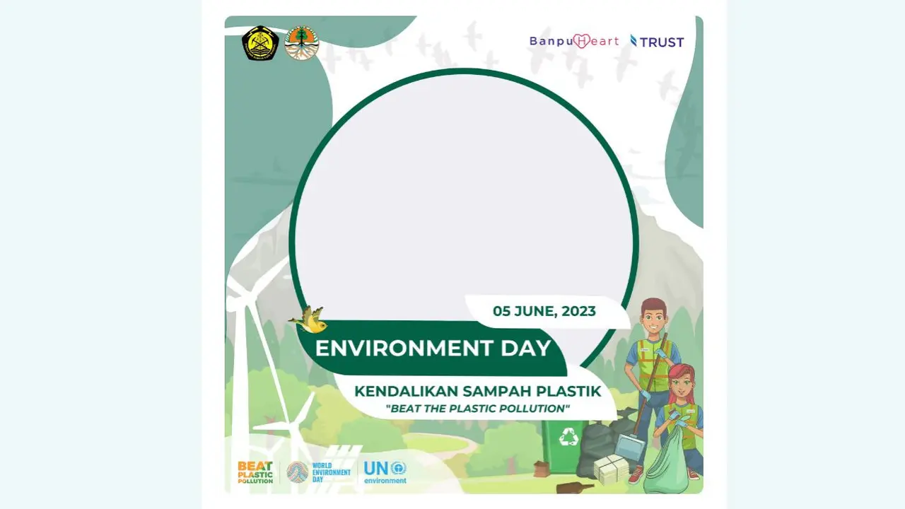 Pada 15 Juni setiap tahunnya diperingati sebagai Hari Lingkungan Hidup Sedunia dan kamu bisa membuat Twibbon Hari Lingkungan Hidup Sedunia untuk ikut menyemarakkan.