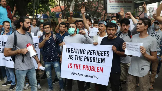 Kantor UNHCR Kembali Didemo Pengungsi