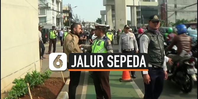 VIDEO: Razia Jalur Sepeda Dilakukan Secara Acak