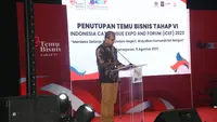 Wamenkumham dalam penutupan Temu Bisnis Tahap VI