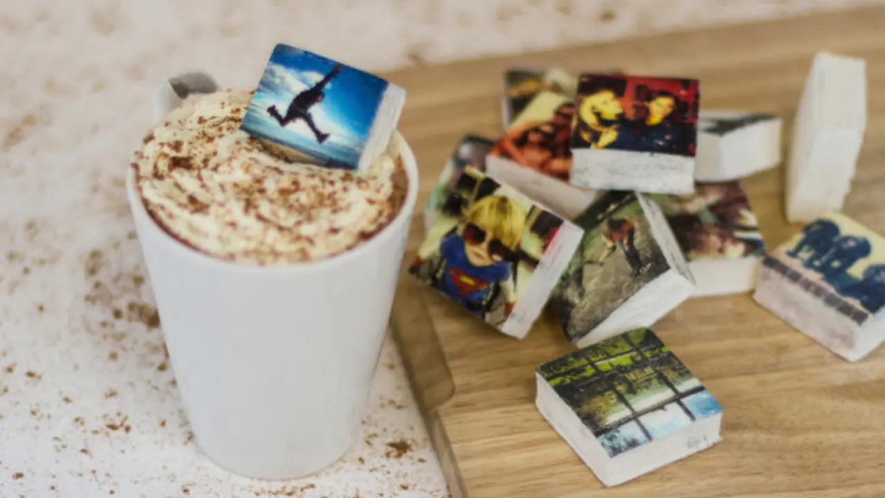 Serunya 'Mengunggah' Foto Instagram Di Sebuah Marshmallow