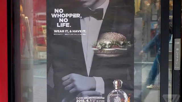 Parfum ini sendiri dinamakan Eau de Burger, di mana produk parfum beraroma unik ini memang diciptakan khusus kepada para penggemar kuliner, terutama hamburger.