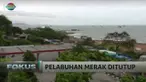 Siklus Badai Tropis Dahlia menyebabkan ombak tinggi membuat ASDP Cabang Merak menghentikan penyeberangan