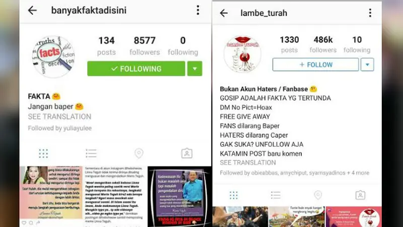 Istri Mario Teguh laporkan 2 akun Instagram