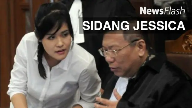 NEWS FLASH: Ekspresi Wajah Jessica Saat Mirna Keracunan Kopi