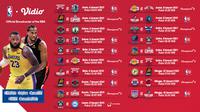 Live streaming pertandingan NBA 2020/2021 pekan ketiga dapat disaksikan melalui platform Vidio. (Sumber: Dok. Vidio)