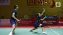 Beberapa kali terjadi saling adu kejar poin. (Liputan6.com/Helmi Fithriansyah)