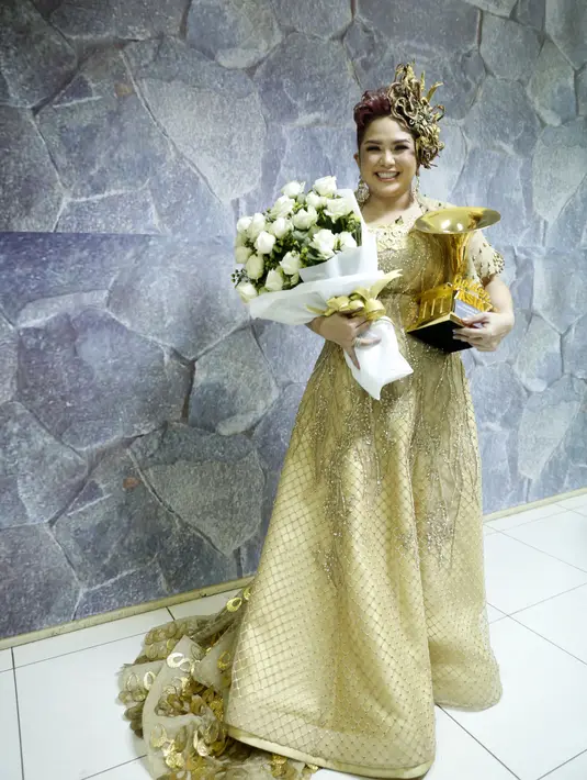 Joy Tobing Konser Kemenangan Golden Memories Asia 2019 (Muhammad Akrom Sukarya/© KapanLagi.com)