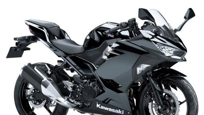 Kawasaki Ninja 250 punya dua warna berbasis silver dan hitam (Young Machine)