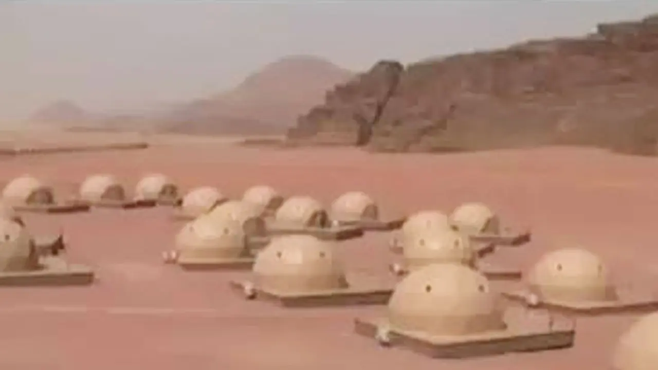  Kemping Ala Planet Mars di Gurun Pasir Yordania