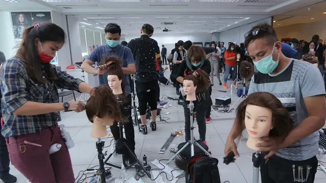 Training hairstylist