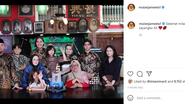 Mulan Jameela (Foto: Instagram/@mulanjameela1)