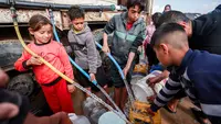 PBB Sebut Pasokan Air Bersih Masih Langka di Gaza