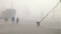 Pelabuhan Tanjung Priok Kebanjiran, Karyawan Pulang Lebih Cepat