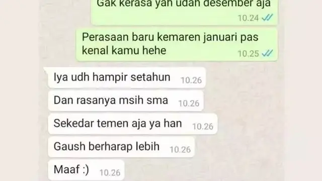 8 Chat Netizen Tanya Status Hubungan Ini Bikin Senyum Sendiri