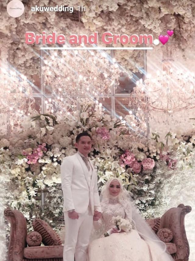 Rezky Aditya dan Citra Kirana (Instagram/ akuwedding)