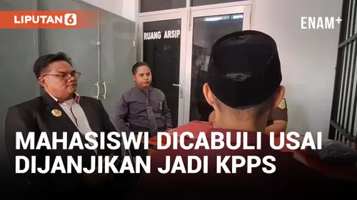 VIDEO: Iming-iming Jadi KPPS, Sekretaris Kepala Desa Cabuli Mahasiswi