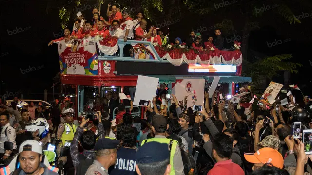 Arak-arakan Pahlawan Indonesia di Olimpiade 