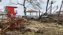Guam - terletak di Samudra Pasifik Barat - rentan terhadap siklon tropis.  (AFP/James Reynolds)