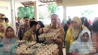 Gerakan Pangan Murah Pemkab Serang Jelang Idul Fitri 2024. (Pemkab Serang).