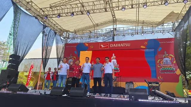 Sediakan Hiburan Seru, Daihatsu Kumpul Sahabat Sapa Sidoarjo (Arief A/Liputan6.com)