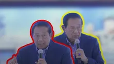 Presiden RI ke-6 Susilo Bambang Yudhoyono atau SBY memberikan materi dalam acara SUPERMENTOR-28 on Leadership, Selasa (14/4). Dalam acara tersebut, SBY memberikan pesan tegas untuk pasukan TNI dan Polri untuk tetap netral. SBY juga menegaskan, agar TNI dan Polri tidak berurusan dengan politik pra...