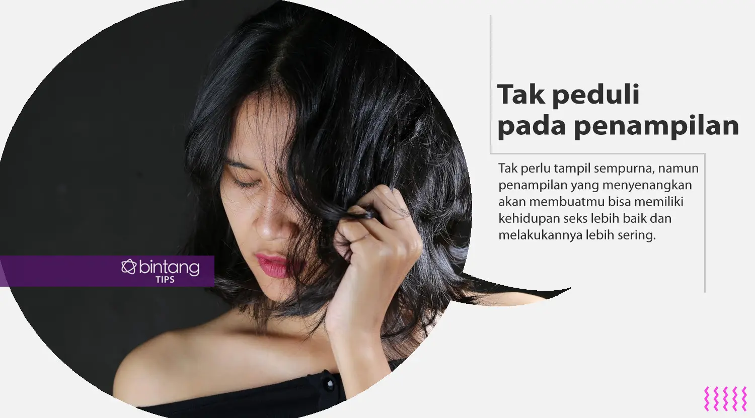 Tanda seks akan menghilang dari hidupmu. (Foto: Adrian Putra, Digital Imaging: Nurman Abdul Hakim/Bintang.com)