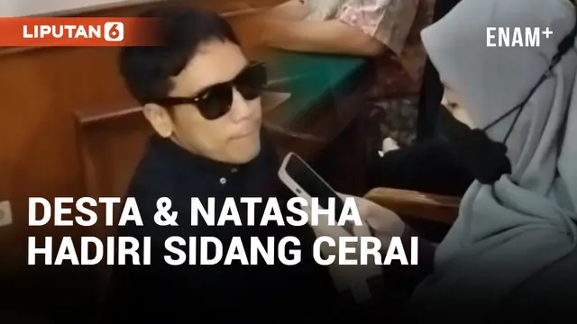 Natasha Rizky dan Desta Hadiri Sidang Cerai Perdana