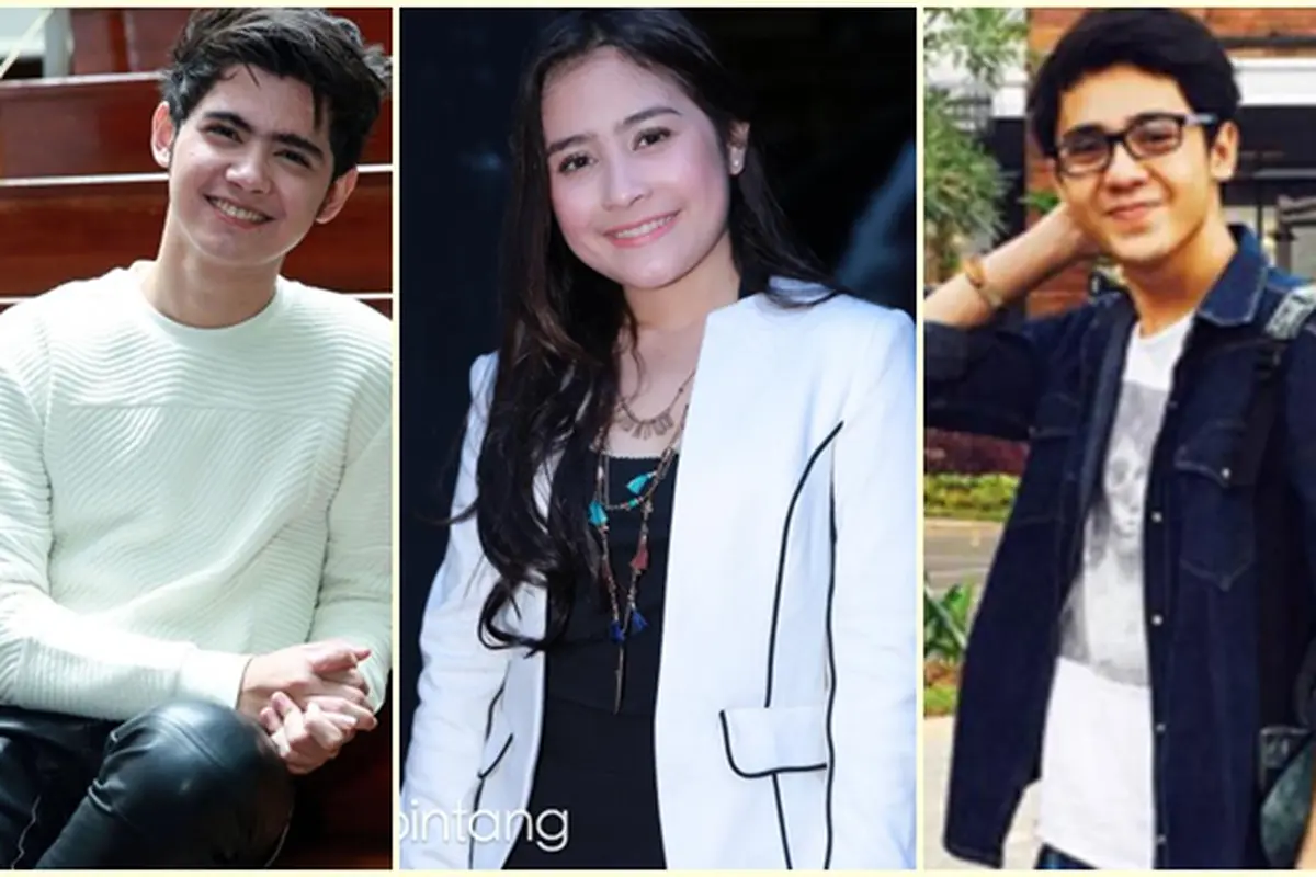 [Bintang] Aliando Syarief dan Prilly serta Arbani YasizLatuconsina