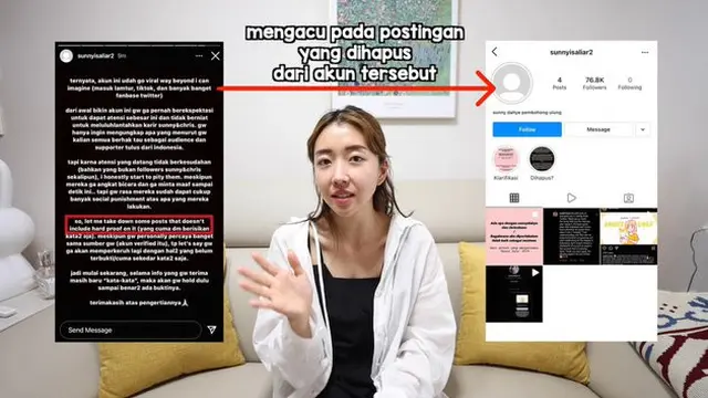 Potret Sunny Dahye. (Sumber: Instagram/sunnydahye)