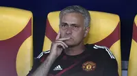 Manajer Manchester United asal Portugal, Jose Mourinho. (AFP/Nikolay Doychinov)