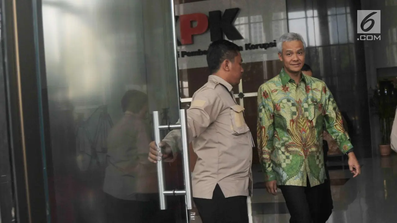 Ganjar Pranowo Diperiksa KPK