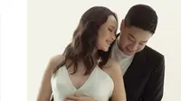 Maternity shoot Pamela Bowie (sumber: Instagram/pammybowie)