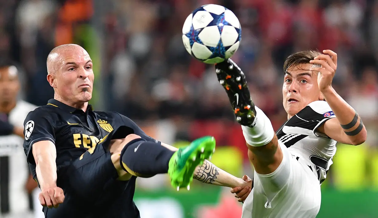 Juventus. Paulo Dybala dkk juga pernah 12 kali tampil di semifinal Liga Champions. Terakhir kali mereka tampil di semifinal adalah di musim 2016/2017 saat menyingkirkan AS Monaco. Di partai final Juventus harus mengakui keunggulan Real Madrid dengan skor 1-4. (AFP/Alberto Pizzoli)