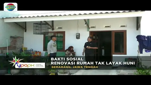 YPAPK bekerjasama dengan Kemensos, renovasi empat rumah yang menjadi korban banjir rob di kawasan Kelurahan Trimulyo, Genuk, Kota Semarang.