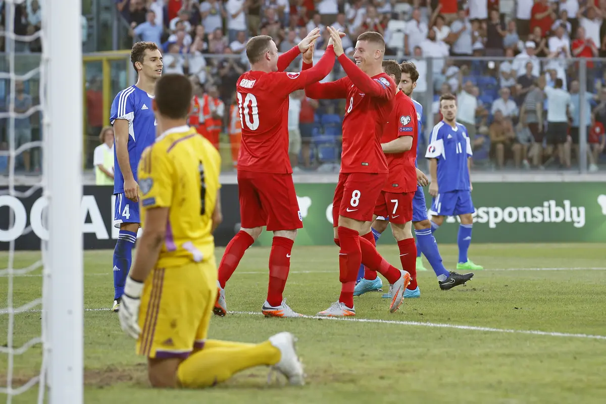 Tumpas San Marino Enam Gol, Inggris Lolos ke Euro 2016 