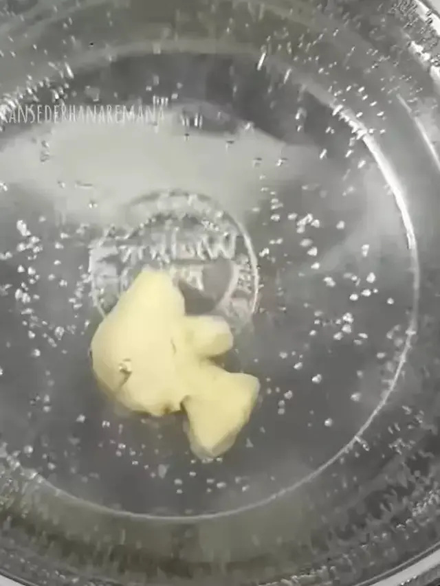 Masukkan Jahe dan Garam
