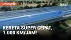 Di pangkalan uji coba di Yanggao, Provinsi Shanxi, China utara, para peneliti mengembangkan kereta levitasi magnetik (maglev) berkecepatan sangat tinggi yang menggunakan tabung vakum rendah untuk perjalanan hingga 1.000 km/jam.