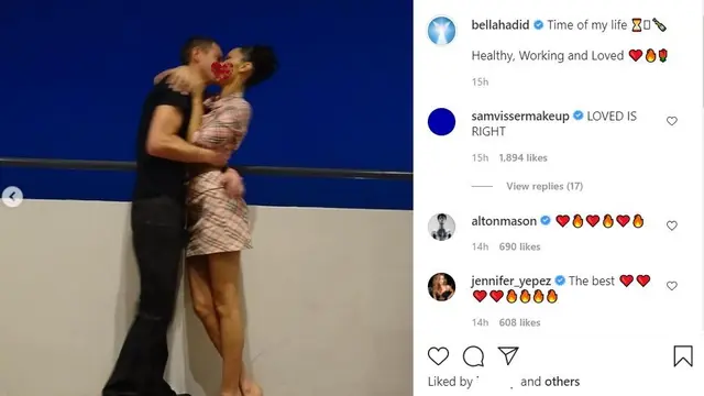 Unggahan Instagram Bella Hadid. (Instagram/ bellahadid)