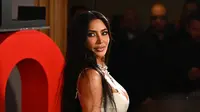 Kim Kardashian tiba untuk Time 100 Gala, merayakan 100 orang paling berpengaruh di dunia, di Frederick P. Rose Hall di Lincoln Center di New York City pada 26 April 2023. (Dok: ANGELA WEISS / AFP)