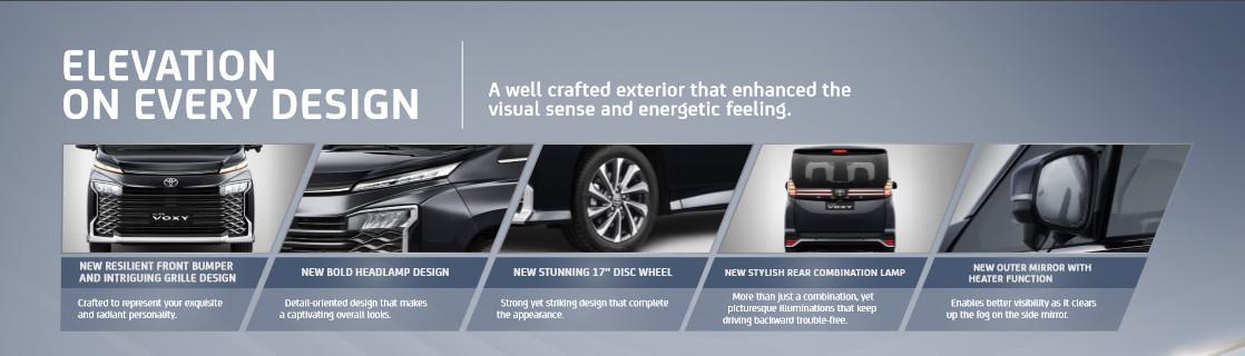 Ilustrasi tampilan baru All New Toyota Voxy (TAM)
