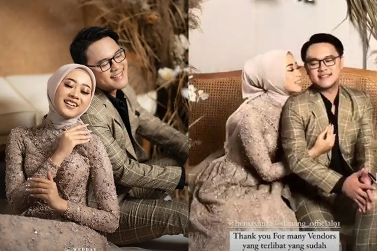 Segera Menikah, Ini 6 Potret Prewedding Danang D'Academy dan Hemas Nura