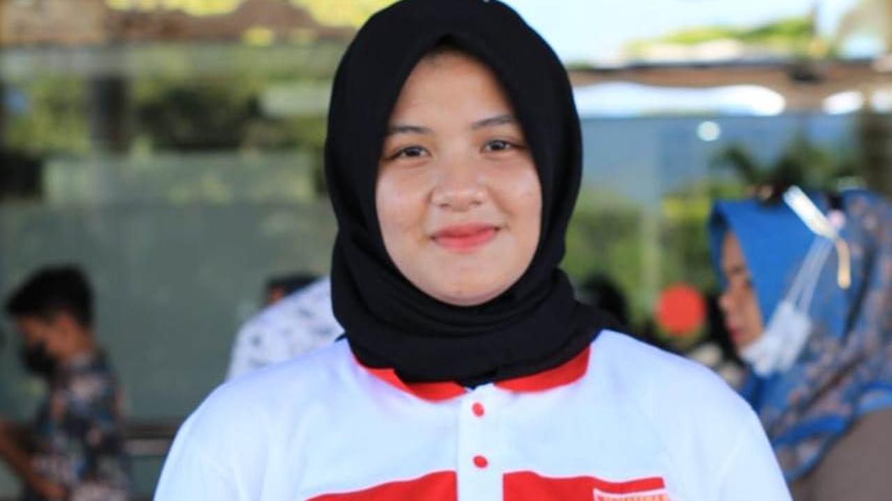 Anggota Paskibraka Nasional 2021, Flora Felicia Tanjung.