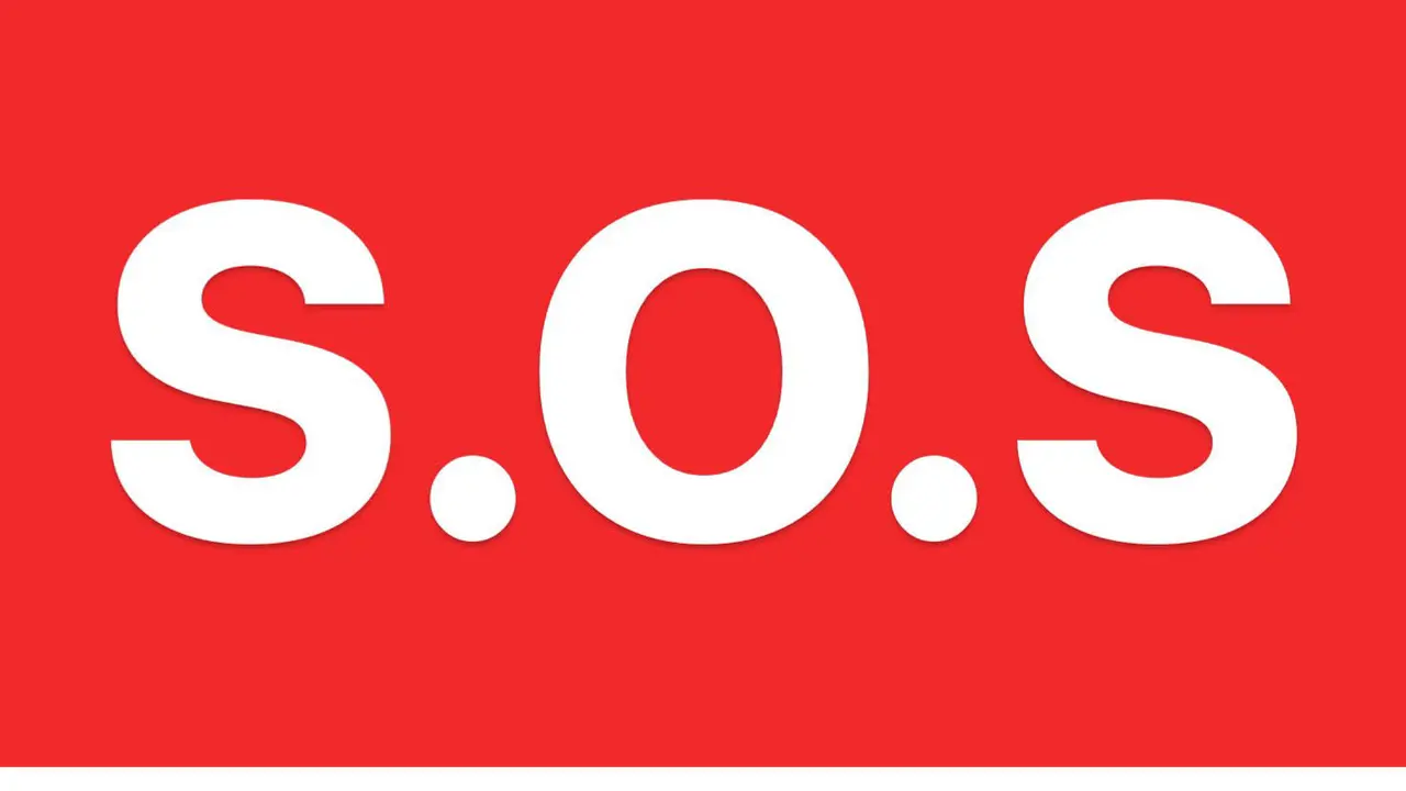 Tanda S.O.S digunakan untuk menghindari pelecehan seksual saat menonton konser musik.