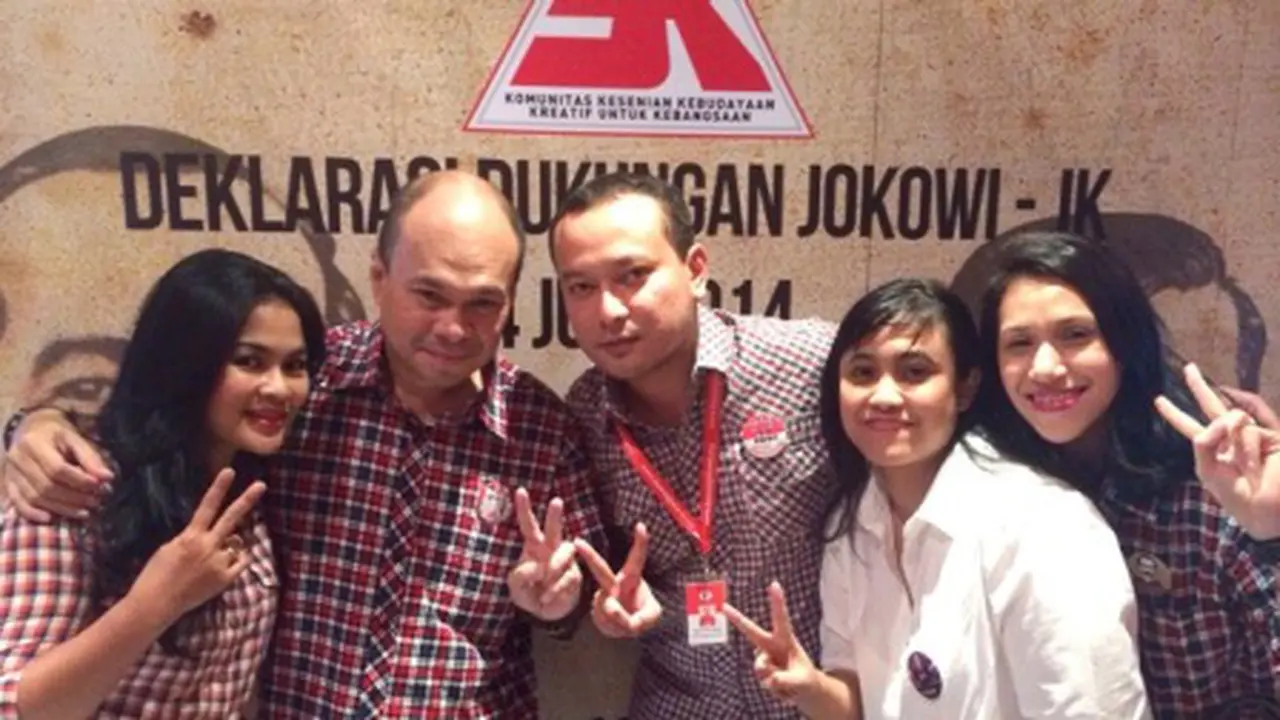 Banyu Biru dan Cicit Soekarno Dukung Revolusi Mental Jokowi