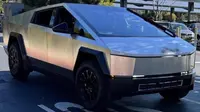 Prototipe Tesla Cybertruck. (Twitter/@greggertruck)