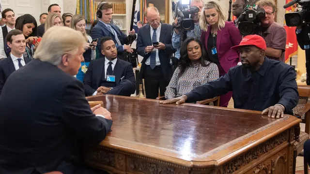 Kanye West bertemu Donald Trump