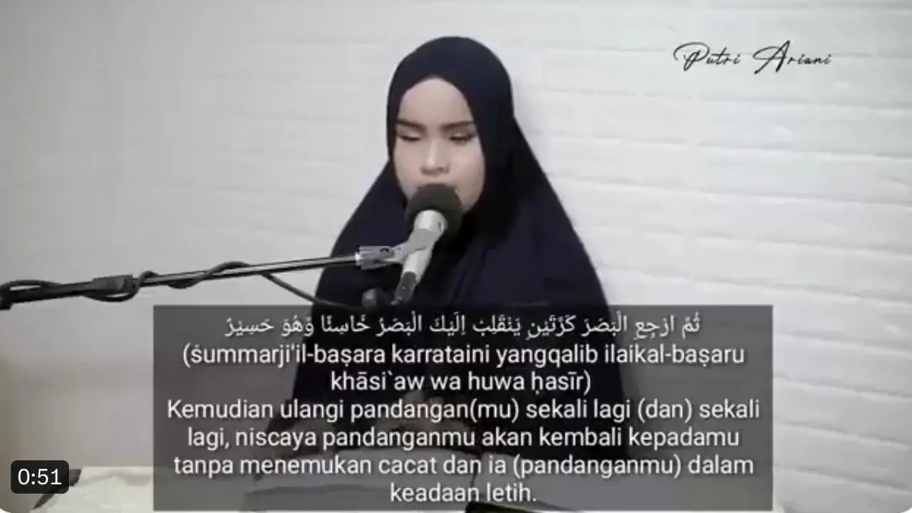 Tak Hanya di Panggung America's Got Talent, Putri Ariani Juga Menyentuh Hati Saat Melantunkan Ayat Suci Al-Qur'an