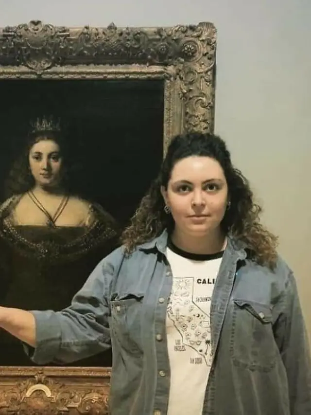 orang ketemu tokoh kembaran di museum