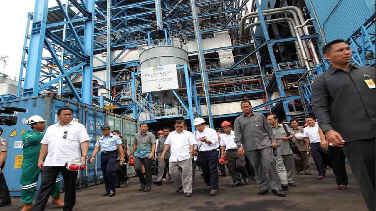 Wapres JK di PLTU Indramayu
